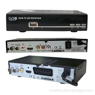 Mini FTA HD DVB-T2 Receiver with 44 to 1002MHz RF Input Frequencies
